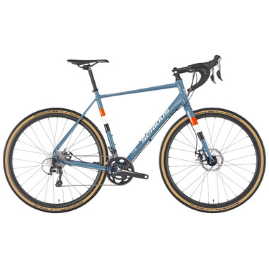 Bicicleta de Gravel SERIOUS GRAFIX Shimano Tiagra 4700 30/46 Azul petróleo 2020 0